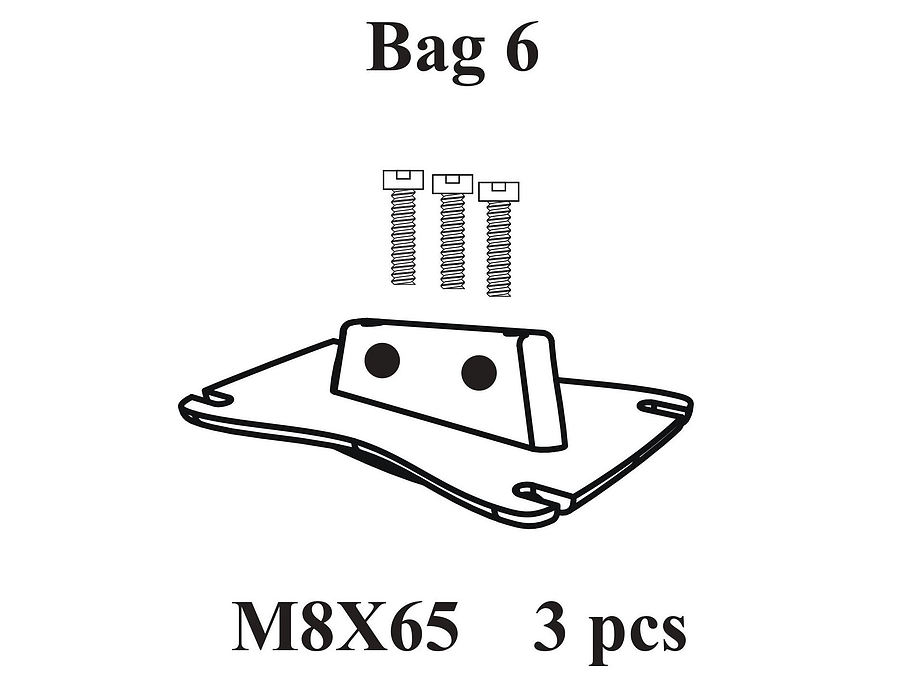 Patrik Foil Bolt Set Bag 6 - Image 1