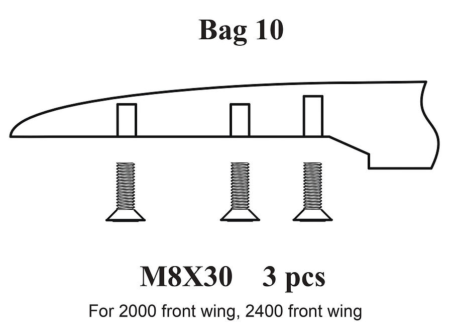 Patrik Foil Bolt Set Bag 10 - Image 1