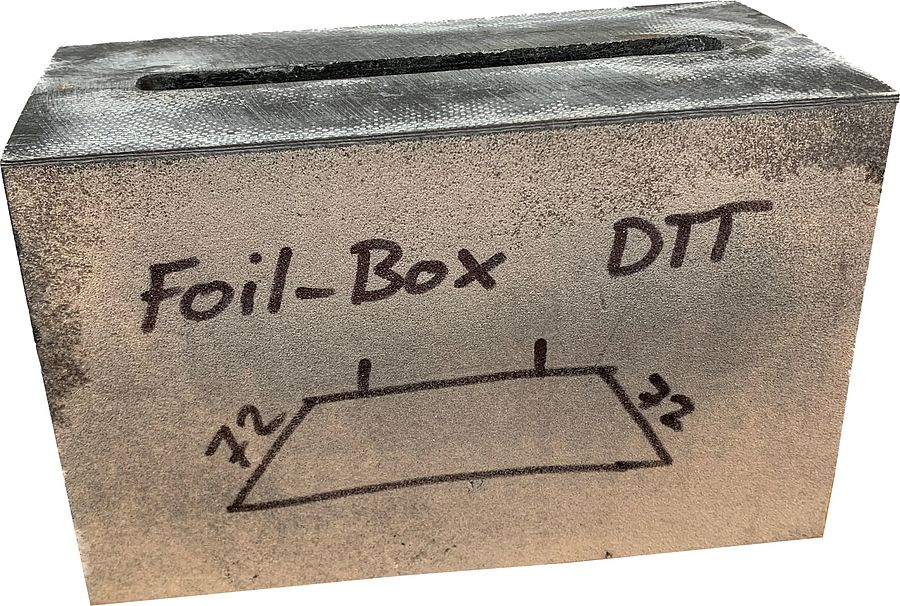 Foil Box Deep Tuttle Symetrical - Image 1