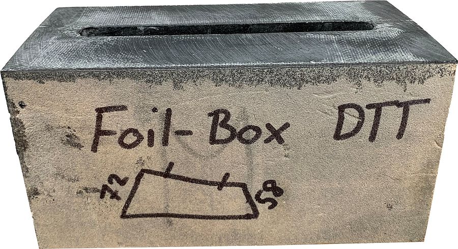 Foil Box Deep Tuttle Asymmetrical - Image 1