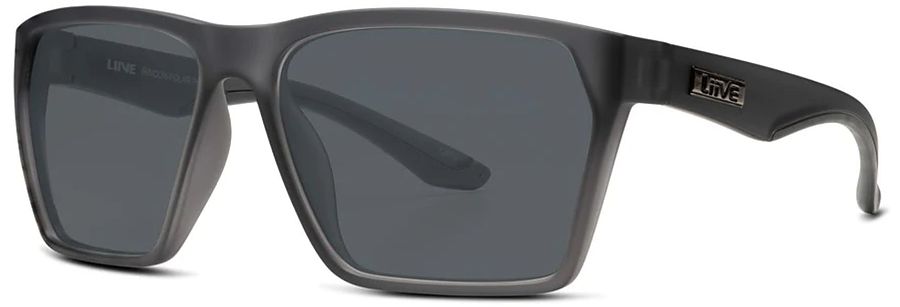 Liive Vision Rincon Matt Xtal Black Polarised Sunglasses - Image 1