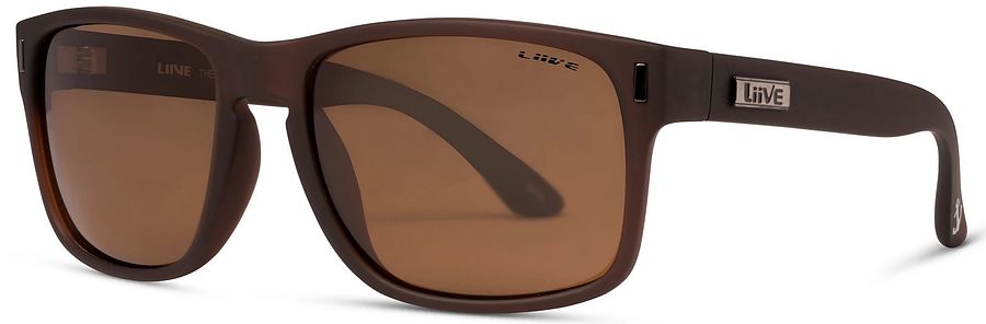Liive Vision The Lewy Xtal Beer Polarised Sunglasses - Image 1