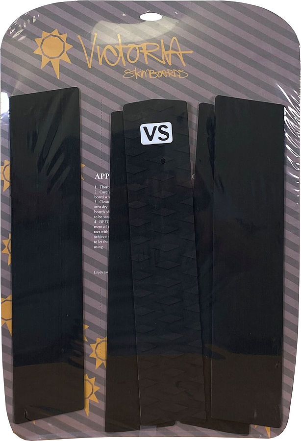 Victoria Skimboards Traction Front Deck Black - Image 1