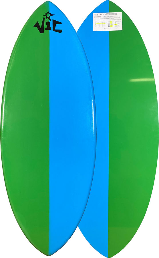 Victoria Skimboards Poly EGlass Blue Green MS - Image 1