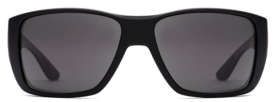 Otis Coastin Matte Black L.I.T Polar Grey Sunglasses - Image 1