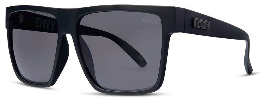 Liive Vision Envy Matt Black Sunglasses - Image 1
