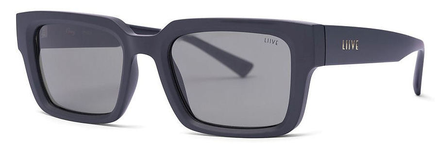 Liive Vision Oney Matt Black Sunglasses - Image 1