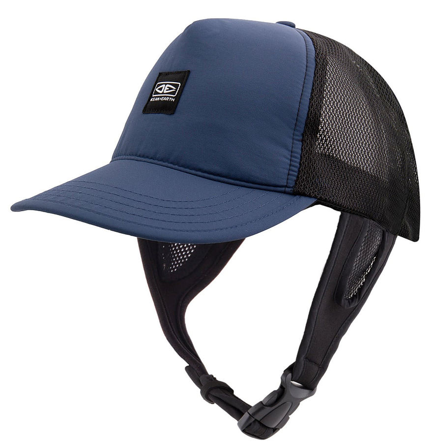 Ocean And Earth Indo Trucker Surf Cap Navy - Image 1