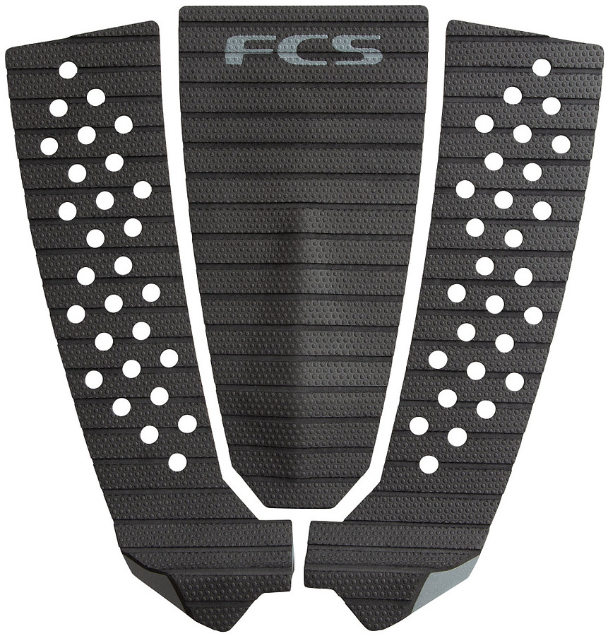 FCS Filipe Toledo Tread-Lite Black Charcoal Tail Pad - Image 1