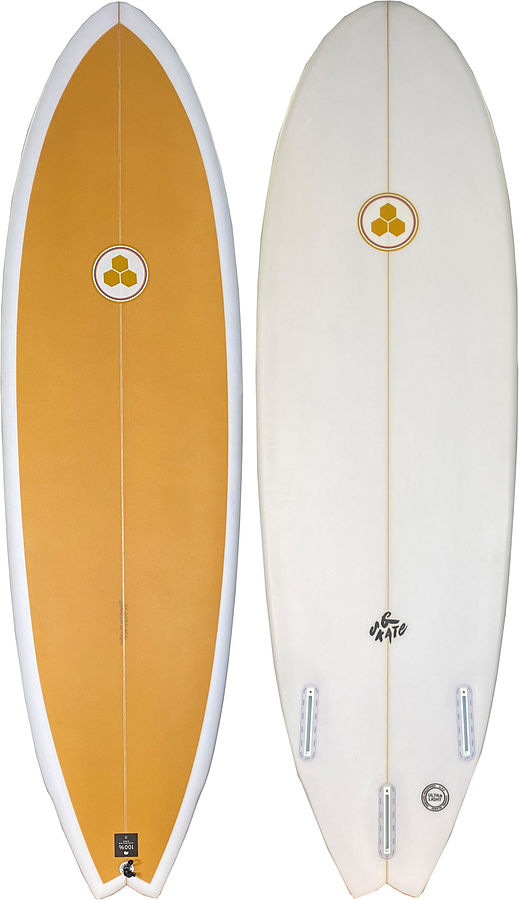 Channel Islands G Skate Gold 6 ft 4 inches PU Futures - Image 1