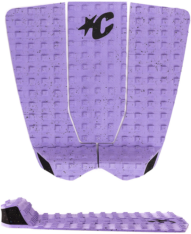 Creatures of Leisure Stephanie Gilmore Lite Ecopure Tail Pad Lavender Carbon Eco - Image 1