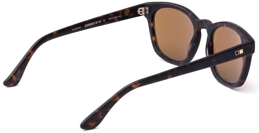 Otis Summer of 67 X Matte Dark Tort Brown Sunglasses - Image 3