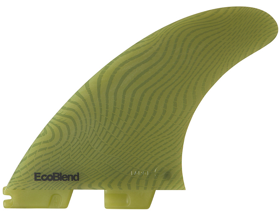 FCS II Carver Neo Glass Eucalyptus Tri Quad Fin Set Large - Image 2