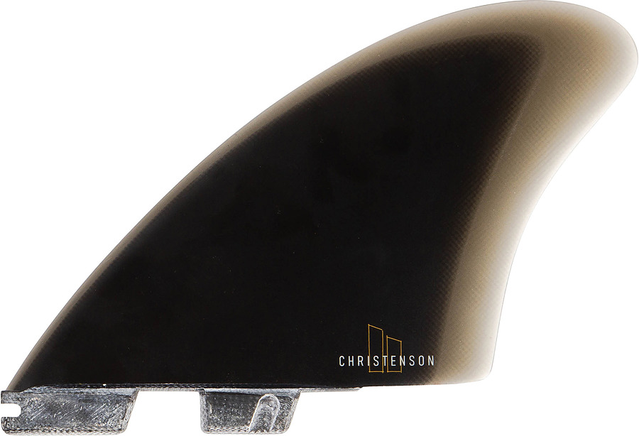 FCS II Christenson PG Keel Fin Set Black - Image 3