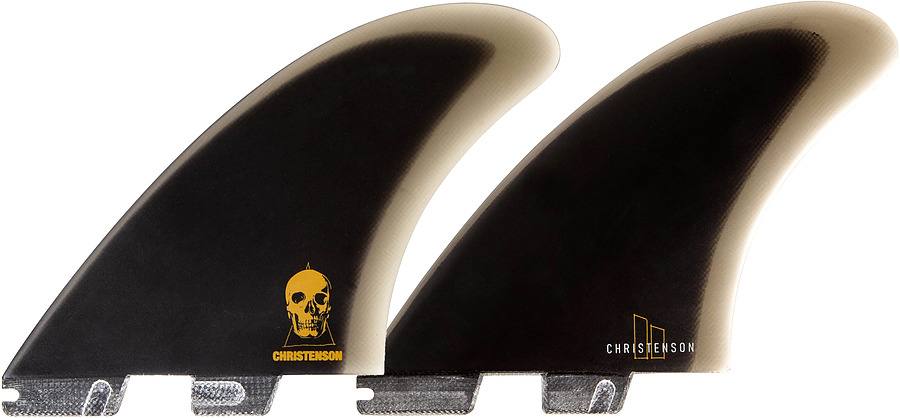 FCS II Christenson PG Twin Fin Set Black - Image 1