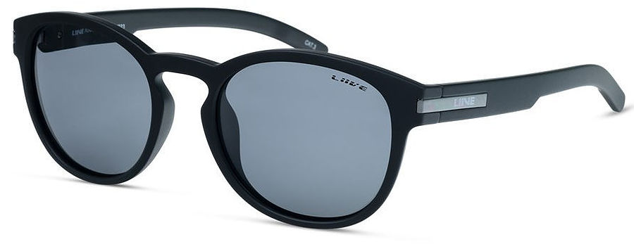 Liive Vision Agus Matt Black Polar Sunglasses