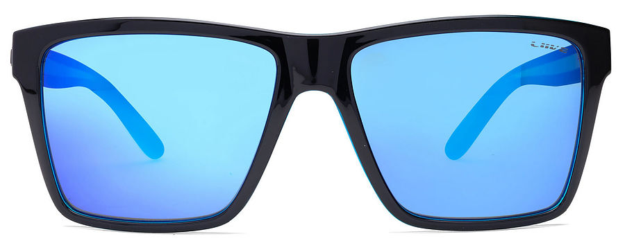 Liive Vision Laguna Matt Black Blue Mirror Xtal Neon Sunglasses - Image 2