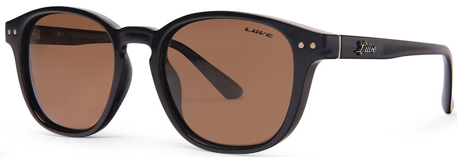 Liive Vision Phoenix Polarised Black Sunglasses - Image 1