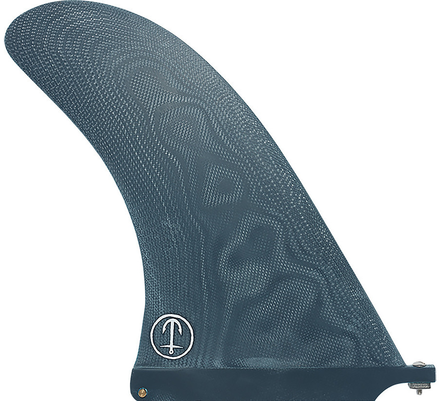 Captain Fin Co CF Pivot Longboard Fin Navy 9.5" - Image 2