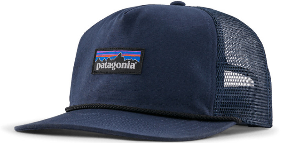 Patagonia P-6 Logo Airfarer Cap Cap New Navy - Image 1