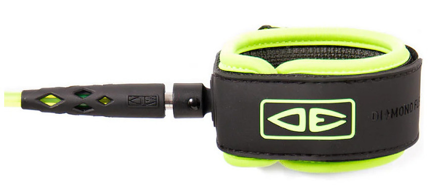 Ocean And Earth Diamond Flex Reg Leash Lime 6 ft - Image 2