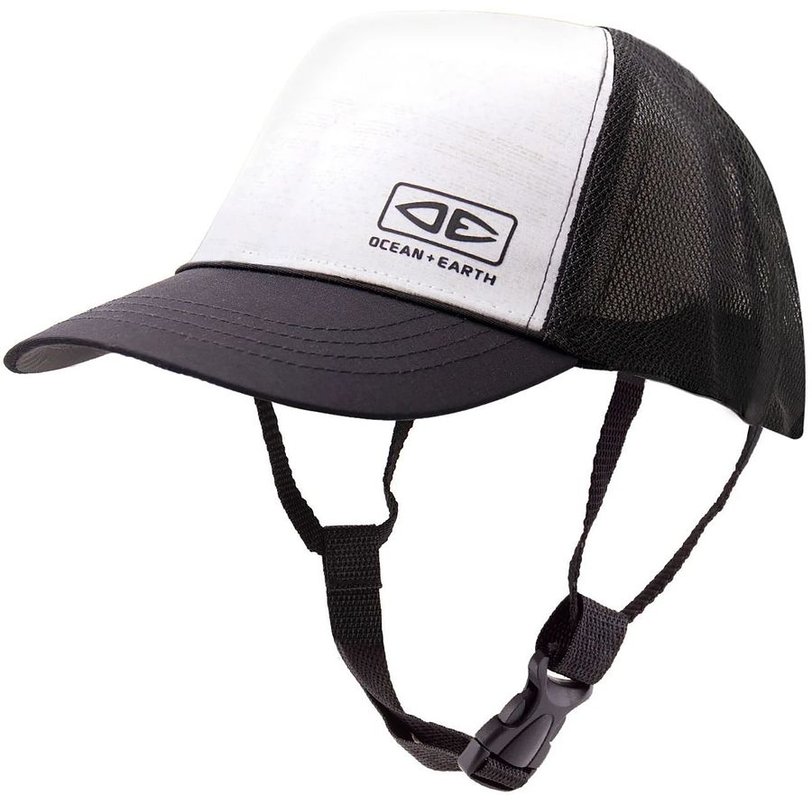 Ocean And Earth Mens Deserts Trucker Surf Cap White