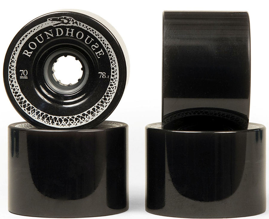 Carver Skateboards Roundhouse MAG Wheels 70mm 78a Smoke - Image 2