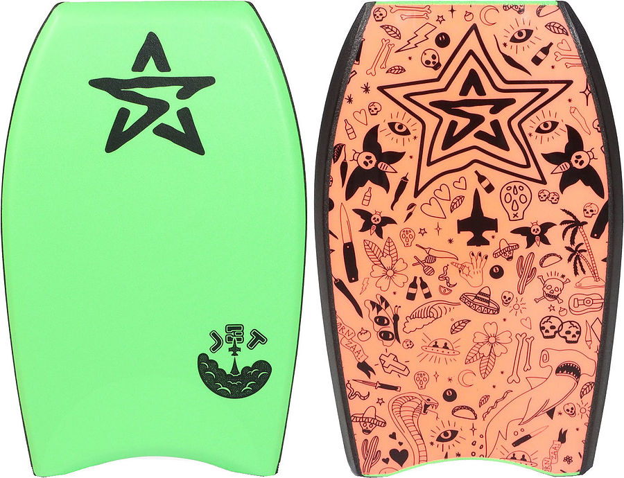 Stealth Jet Bodyboard Green