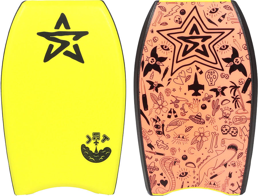 Stealth Jet Bodyboard Yellow