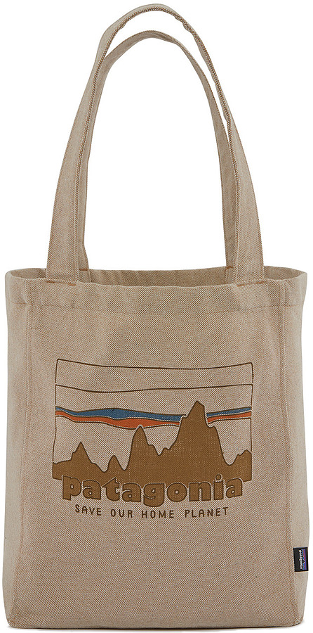 Patagonia Recycled Market Tote 73 Skyline Classic Tan