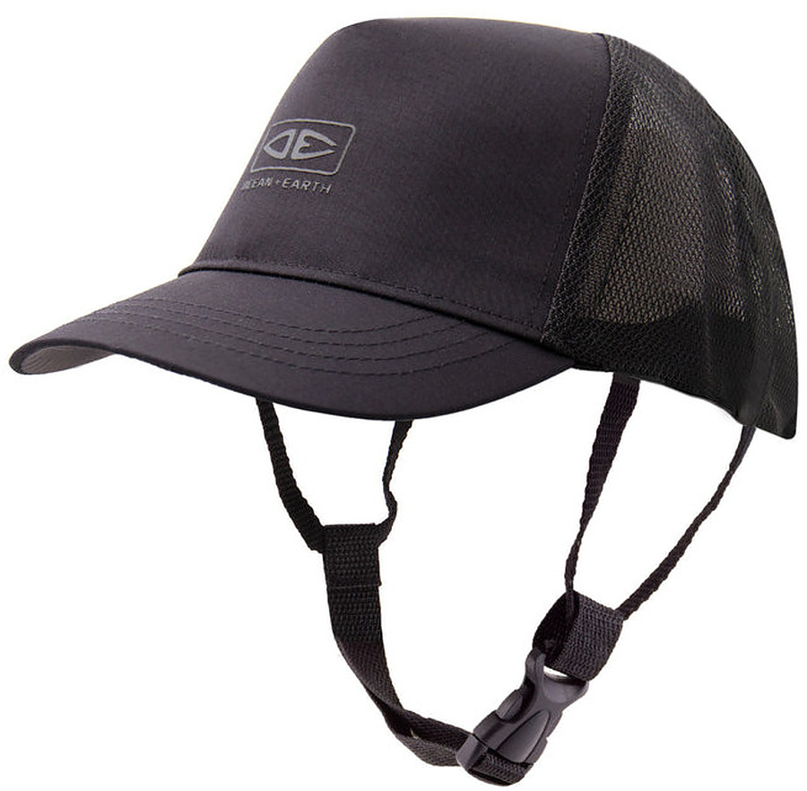 Ocean And Earth Mens Deserts Trucker Surf Cap Black - Image 1