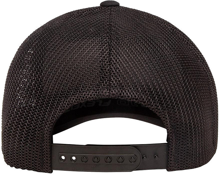 Flexfit 110R Mesh Back Recycled Black Cap - Image 2