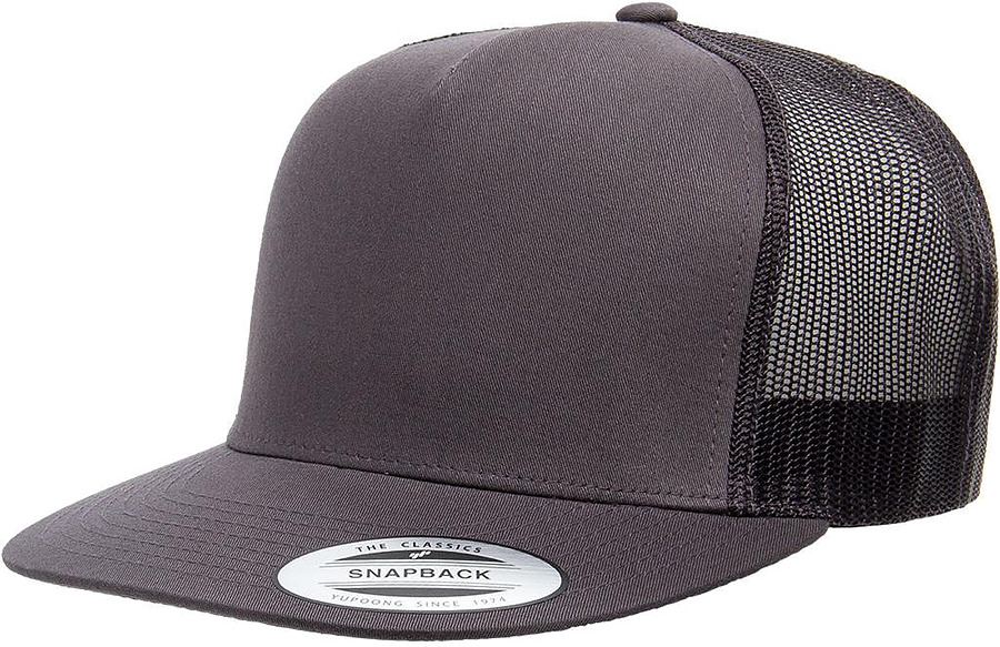 Flexfit 6006 Classic Trucker Charcoal Cap