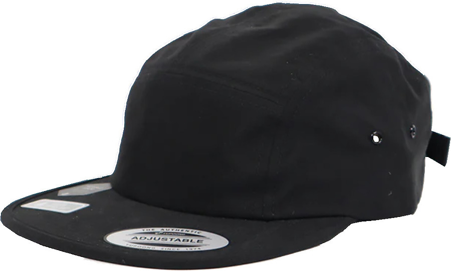 Flexfit 7005 Waterproof Classic Jockey Black Cap