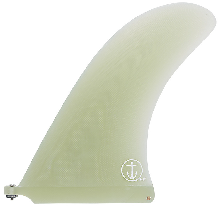 Captain Fin Co CF Pivot Longboard Fin Clear 9.5