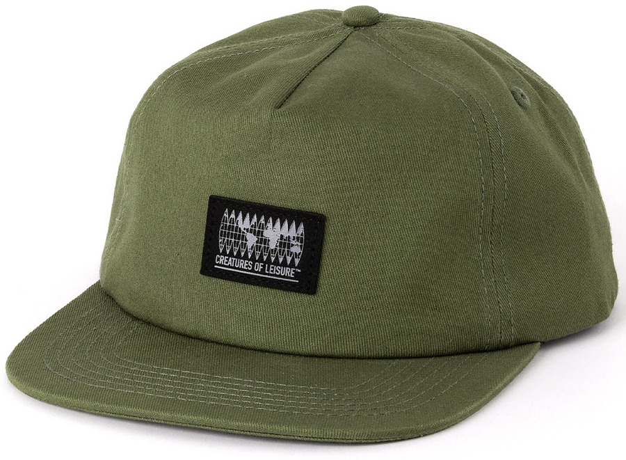 Creatures of Leisure Global Hardware Cap OSF Dark Olive