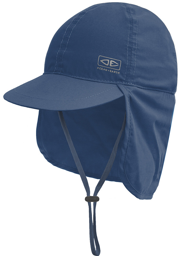 Ocean And Earth Kids Sunbreaker Beach Hat Navy