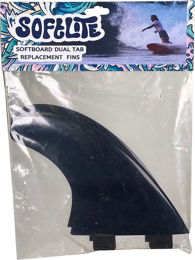 Softlite Plastic Two Tab Tri Fin Set