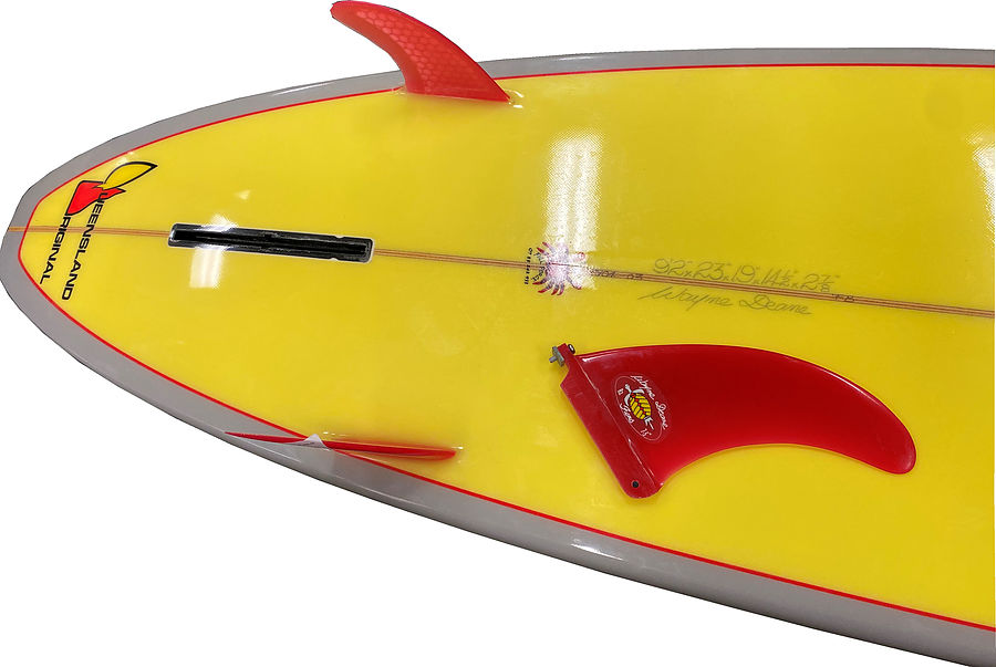 Wayne Deane PU Fibreglass Longboard 9 ft 2 inches - Image 2