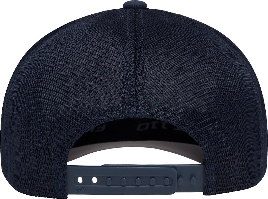 Flexfit 110 Perma Curve 6277MT Mesh Trucker Cap Navy - Image 3