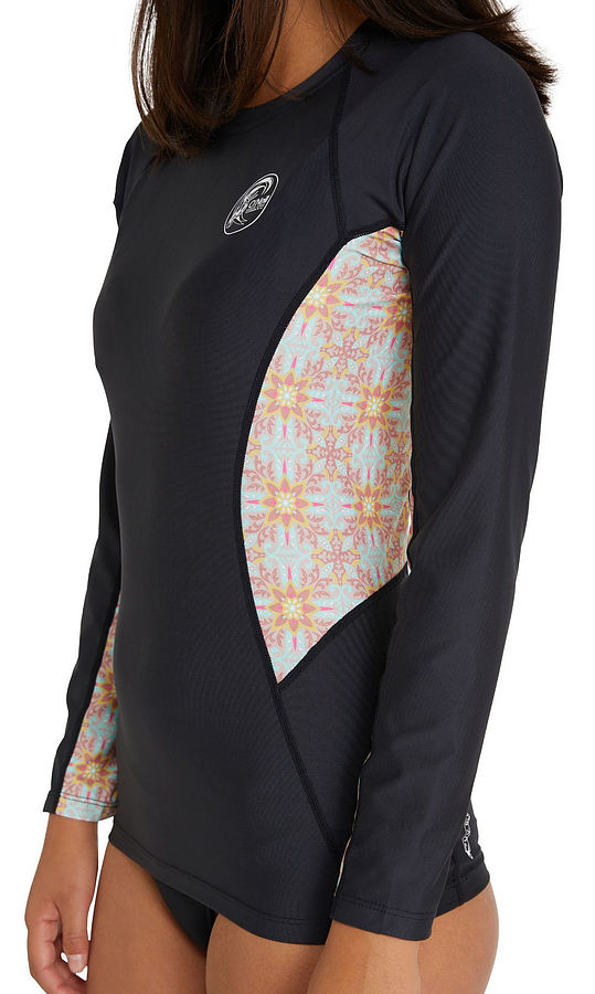 Oneill Women's Crescent Long Sleeve Rash Vest Alexa - Image 3