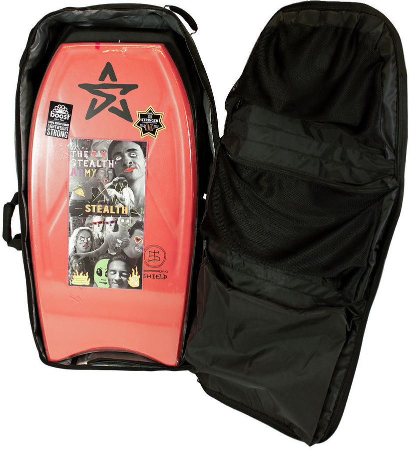 Stealth Tank Bodyboard Bag Silver - Image 3