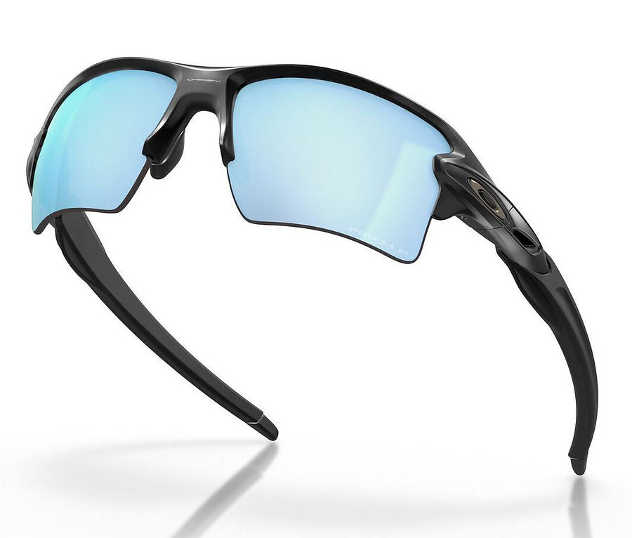 Oakley Flak 2.0 XL Matte Black Prizm Deep Water Polar Sunglasses - Image 4