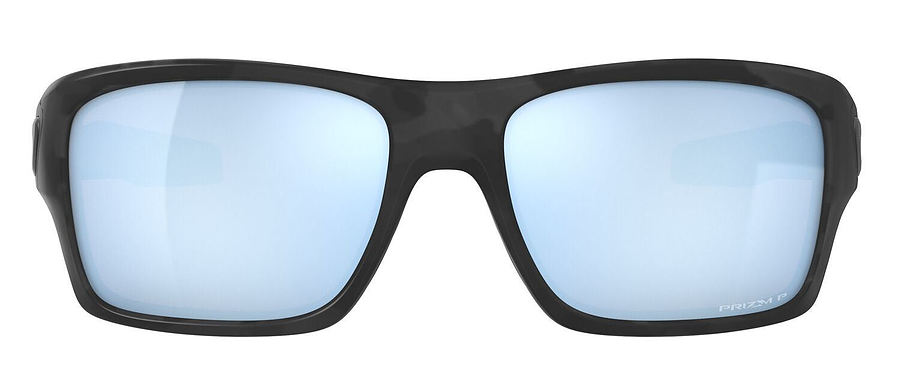 644325 Oakley Turbine Matte Black Camo Prizm Deep Water Polar Sunglasses - Image 2