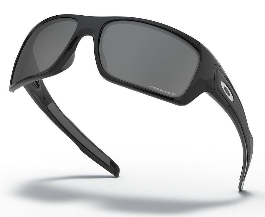 644277 Oakley Turbine Polished Black Prizm Black Sunglasses - Image 4