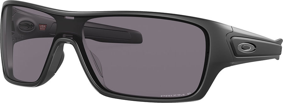 Oakley Turbine Rotor Matte Black Prizm Grey Polarised Sunglasses