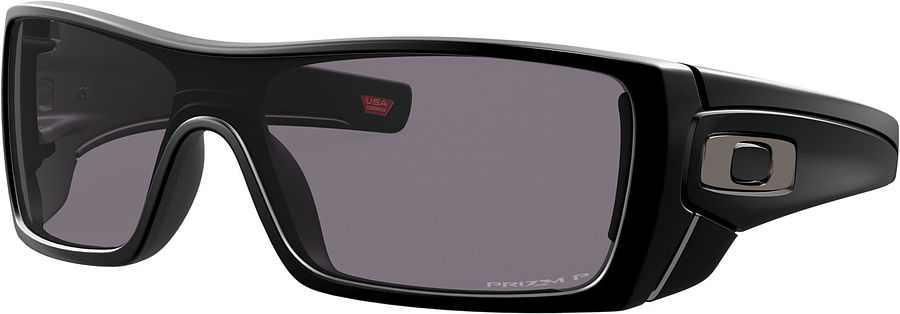 Oakley Batwolf Matte Black Prizm Grey Polarized Sunglasses
