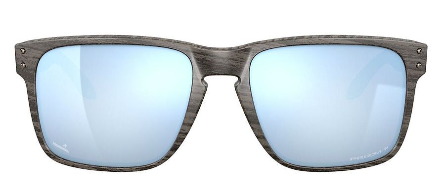 Oakley Holbrook XL Woodgrain Prizm Deep Water Polar Sunglasses - Image 2