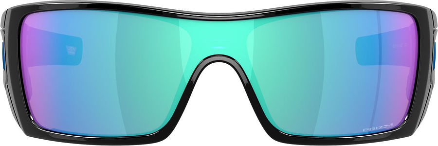 644399 Oakley Batwolf Polished Black Prizm Sapphire Sunglasses - Image 2