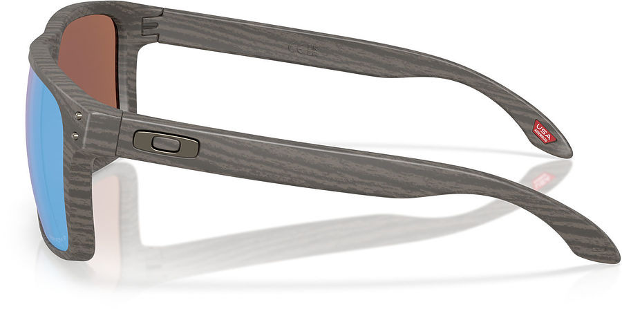 Oakley Holbrook XXL Woodgrain Prizm Deep Water Polar Sunglasses - Image 4